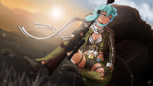 sinon-at-sunrise